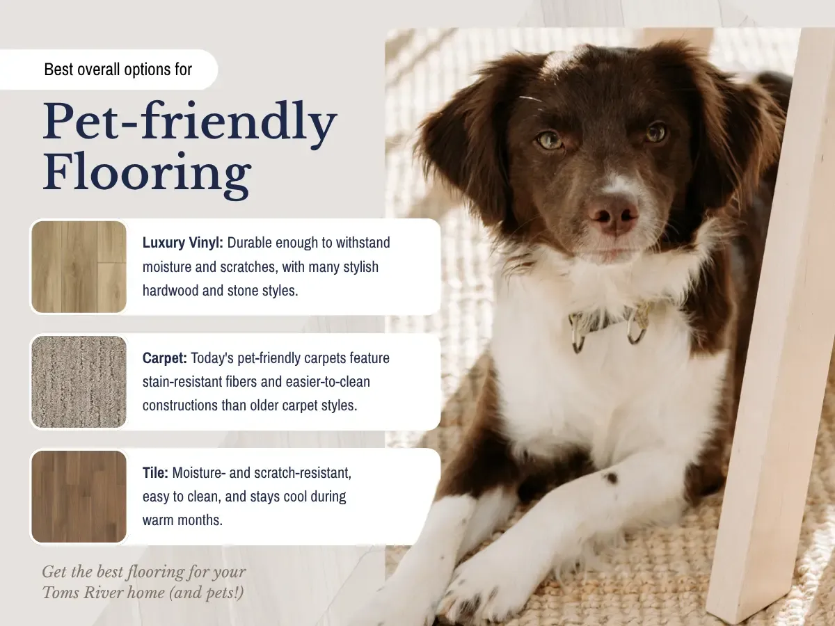 Best overall Options for Pet friendly Flooring