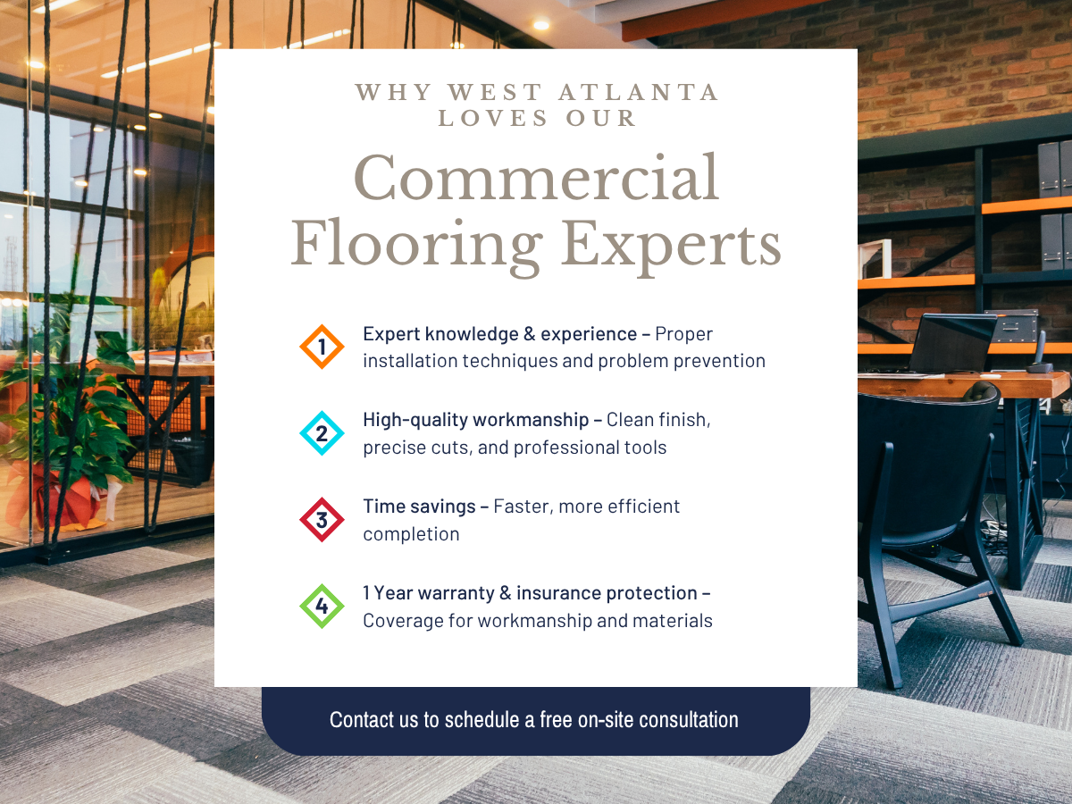 Why West Atlanta Loves Our Commercial Flooring
