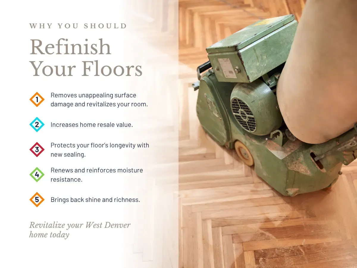 Why You Should Refinish Your Floors in West Denver