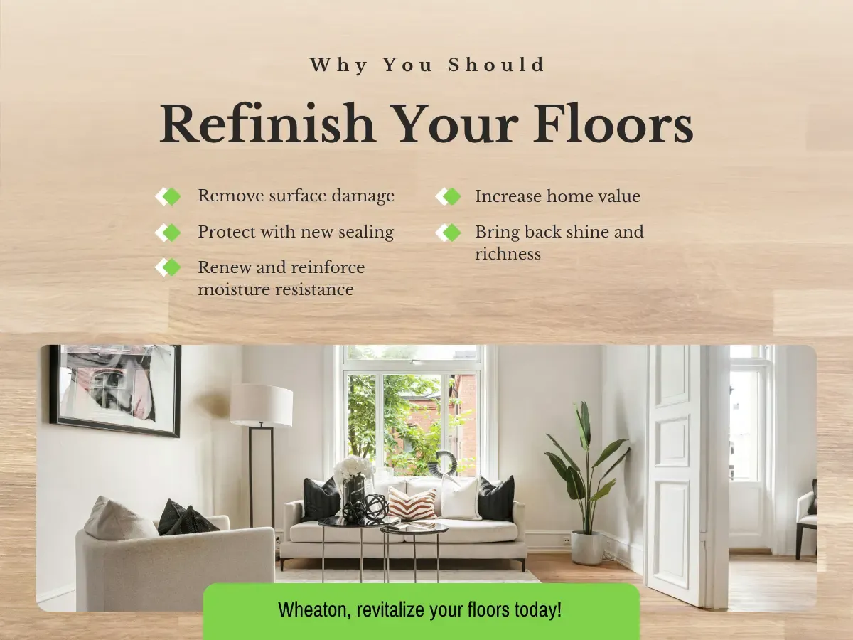 Why You Should Refinish Your Floors In Wheaton, IL