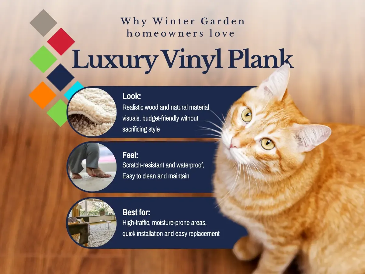 Why Winter Garden Homeowners Love Luxury Vinyl Plank