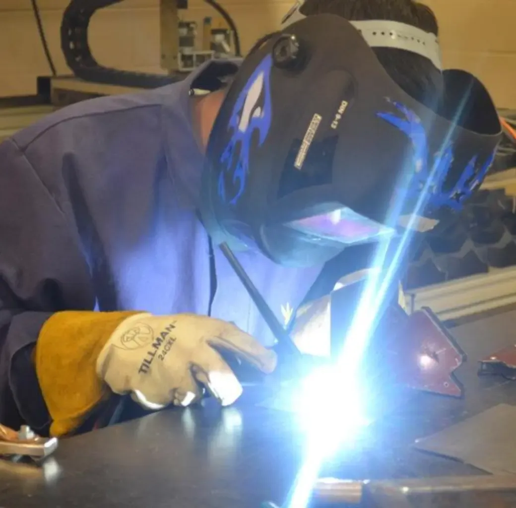 Floors that Build Futures for Welding Student