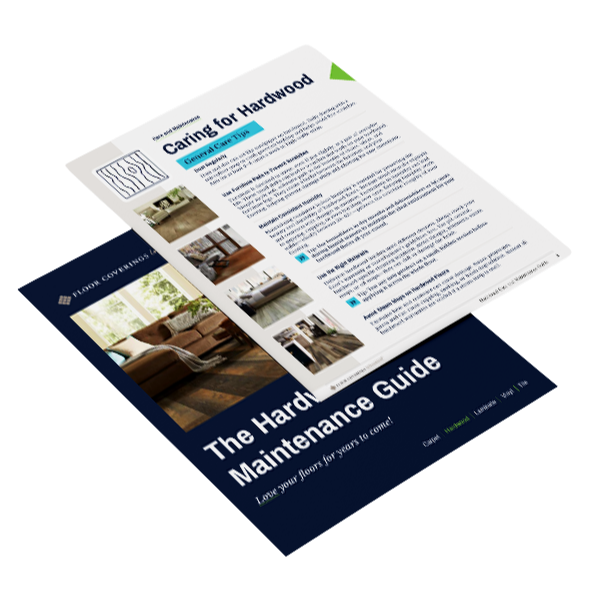 stack text pages of hardwood guide