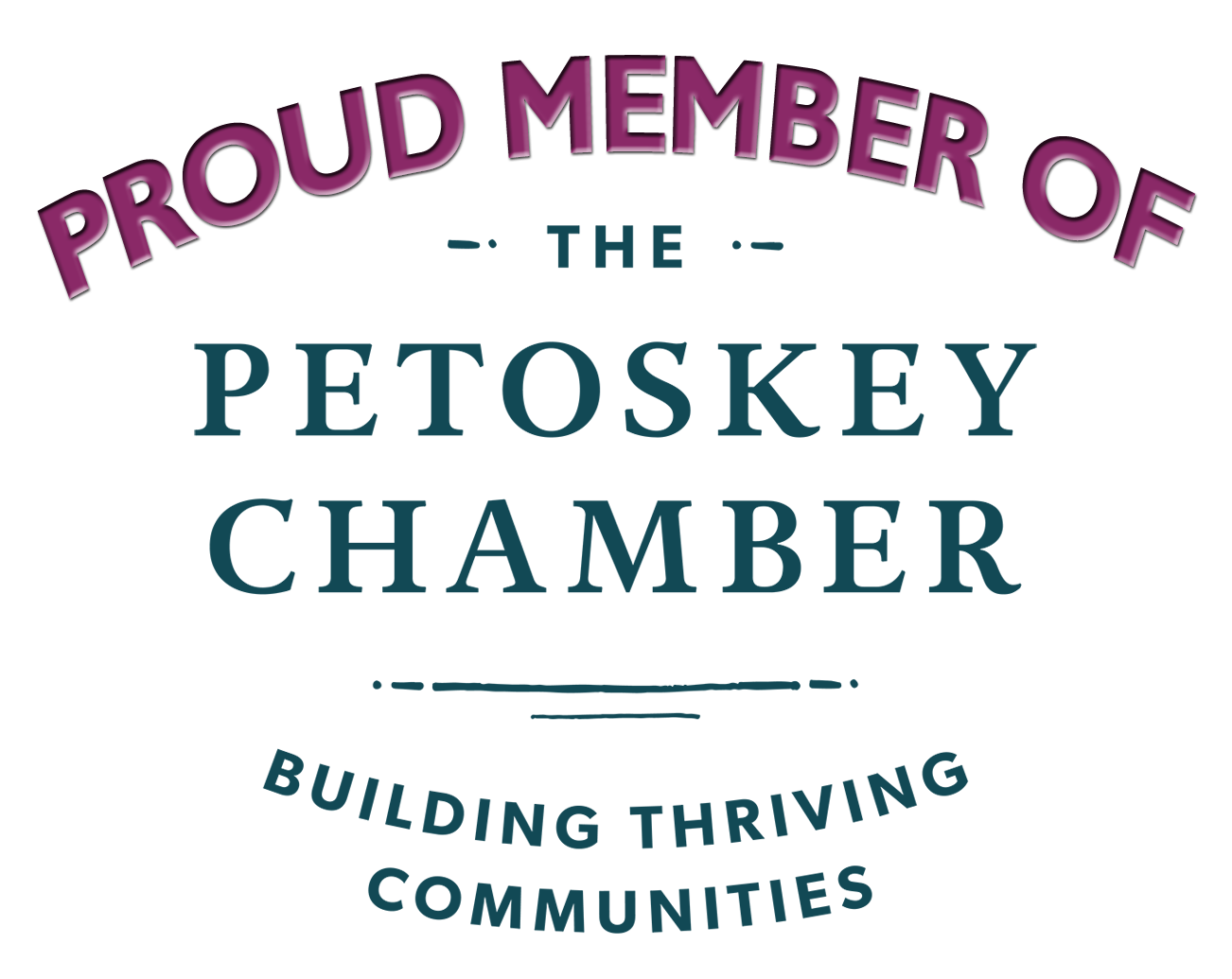 Proud member of the Petoskey Chamber