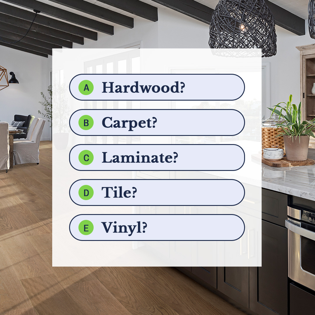 flooring quiz options